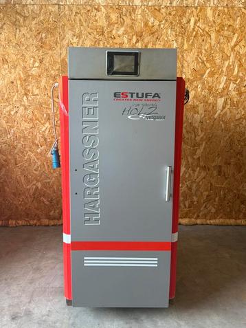 Cv Houtvergasser Hargassner 50kW beschikbaar voor biedingen