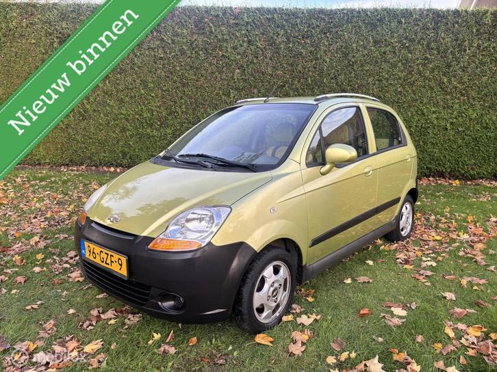 Chevrolet Matiz 0.8 Style AUTOMAAT 2008, Auto's, Chevrolet, Bedrijf, Te koop, Matiz, ABS, Airbags, Airconditioning, Alarm, Centrale vergrendeling