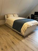 Ikea bed met matras 140cm, Ophalen, Wit, Tweepersoons, 140 cm