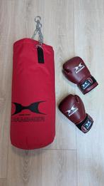 Nette Hammer bokszak en handschoenen, Ophalen, Zo goed als nieuw, Bokszak