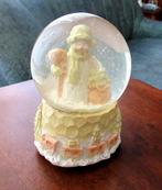 Vintage Sneeuwbal kerst muziekspeeldoos met Sneeuwpop., Diversen, Ophalen of Verzenden