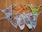 8 dames strings, Verzenden, Overige kleuren, String