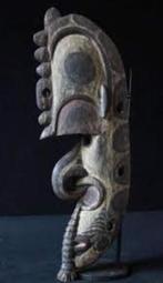 Boeg * Langwerpige Voorsteven * Iatmul Tribes * Nieuw Guinea, Antiek en Kunst, Verzenden