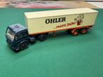 Wiking Mercedes vrachtwagen met oplegger Öhler IMG7343/4/5, Hobby en Vrije tijd, Modelauto's | 1:87, Ophalen of Verzenden, Gebruikt