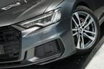 Audi A6 Avant 45 TFSI 3x S Line Competition / PANO / ACC / B, Auto's, Audi, Zwart, 4 cilinders, Zilver of Grijs, A6