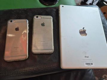 Ipad 1 en 2 x iPhone  beschikbaar voor biedingen