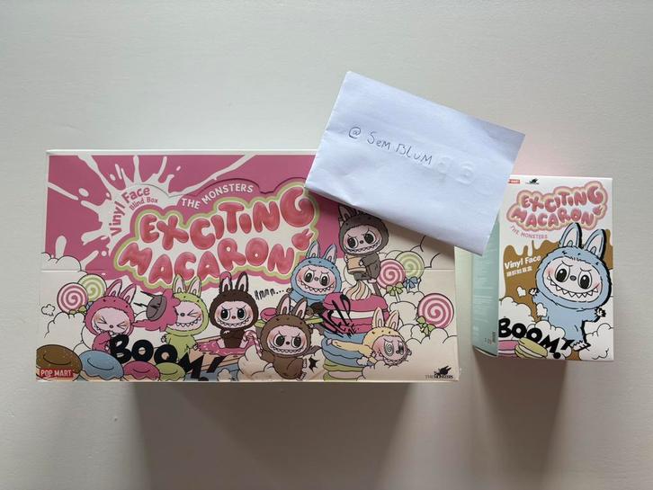 Labubu macarons edition, Verzamelen, Poppetjes en Figuurtjes, Nieuw, Ophalen of Verzenden