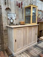 Stoere schoolkast dressoir kast met schuifdeuren