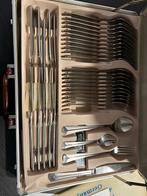 Vintage Bestekset in Koffer - Müller S.G. In prijs verlaagd, Ophalen of Verzenden, Zo goed als nieuw, Rvs of Chroom, Bestekset