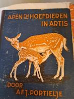 Verkade Plaatjesalbum Apen en Hoefdieren in Artis, Boeken, Prentenboeken en Plaatjesalbums, Ophalen of Verzenden, Gelezen, A.F.J. Portielje