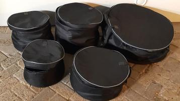 Tobago drumhoezen - Z.G.A.N. (22+10+12+14+14) beschikbaar voor biedingen