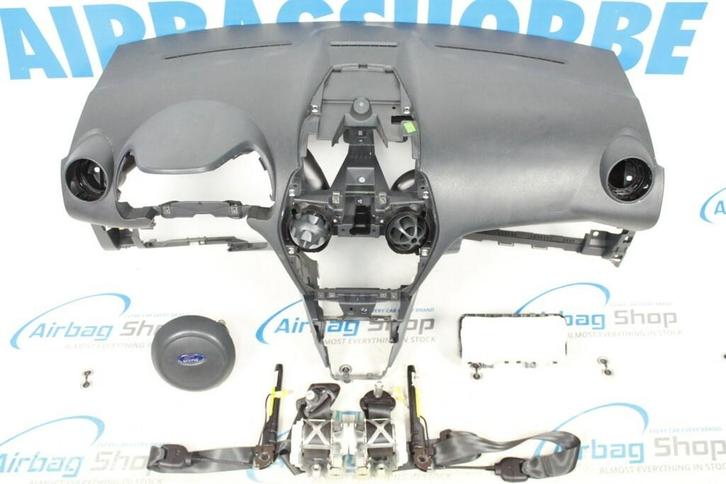 Airbag set - Dashboard zwart Ford Ka (2008-heden), Auto-onderdelen, Dashboard en Schakelaars, Gebruikt, Ophalen of Verzenden