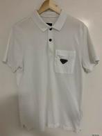 Orginele Prada Polo L, Kleding | Heren, Maat 52/54 (L), Wit, Ophalen of Verzenden, Zo goed als nieuw