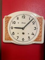 Porseleinen Keuken klok artdeco vintage, Ophalen of Verzenden