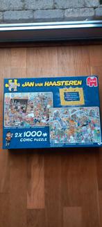 Jan van Haasteren 2x 1000 stukjes, Ophalen, Gebruikt