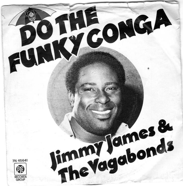JIMMY JAMES  -  Do the  funky conga, Cd's en Dvd's, Vinyl Singles, Gebruikt, Single, Pop, 7 inch, Ophalen of Verzenden