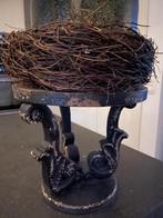 Houten Voet - Poer - Brocante - Clayre & Eef Etagère op voet, Ophalen of Verzenden, Nieuw