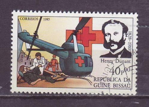 Guinee Bissau Rode Kruis, Postzegels en Munten, Postzegels | Afrika, Guinee, Verzenden