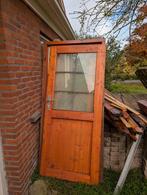 blokhut deur met kozijn, Tuin en Terras, Gebruikt, Blokhut, Minder dan 200 cm, Ophalen
