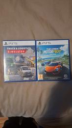 PS5 Games: The Crew Motorfest & Truck & Logistics Simulator, Ophalen of Verzenden, Zo goed als nieuw