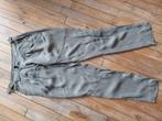 Ambiente Katoenen Broek - Khakigroen Maat M, Kleding | Dames, Maat 38/40 (M), Ambiente, Ophalen of Verzenden, Zo goed als nieuw