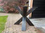 Stalen tafelpoot kruis dik staal!, Huis en Inrichting, Tafelonderdelen, Ophalen, Tafelpoot, Gebruikt, 50 tot 100 cm