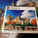 puzzel 1000 st. notre dame parijs, Ophalen of Verzenden, Gebruikt