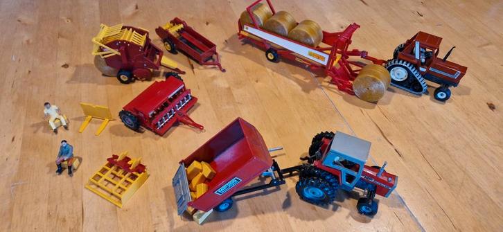 Britains Model Tractoren Collectie, Hobby en Vrije tijd, Modelauto's | 1:32, Gebruikt, Tractor of Landbouw, Britains, Ophalen of Verzenden