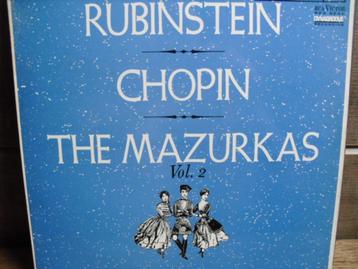 F.Chopin - A.Rubinstein "The Mazurkas Vol.2" LP beschikbaar voor biedingen