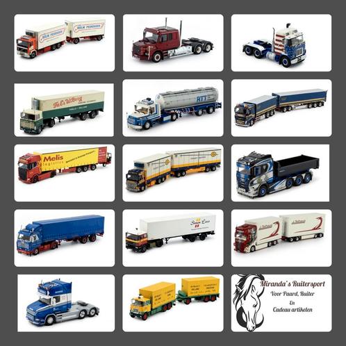 Verschillende nieuwe Tekno modellen, Hobby en Vrije tijd, Modelauto's | 1:50, Nieuw, Bus of Vrachtwagen, Tekno, Ophalen of Verzenden