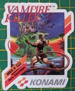 KONAMI VAMPIRE KILLER MSX 2 CASTLEVANIA STICKER, Verzenden, Nieuw