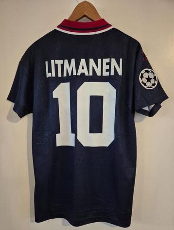 Nieuw Umbro Ajax UCL finale 1995 shirt Litmanen 10 maat S beschikbaar voor biedingen