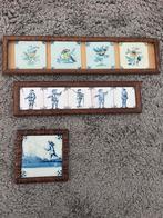 Ingelijste Tegeltjes Set - Delfts Blauw Stijl, Ophalen