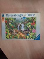 Ravensburger Puzzel - Jungle Waterval 500 stukjes, Ophalen, 500 t/m 1500 stukjes, Zo goed als nieuw, Legpuzzel