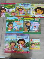 7 Dora boekjes en 1 DVD, Gelezen, Ophalen of Verzenden