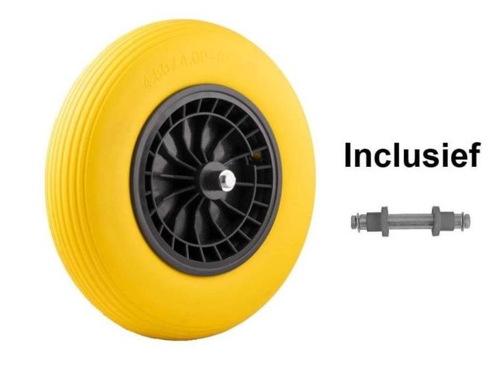 kruiwagenwiel antilek  ( as 20 mm ), Auto diversen, Overige Auto diversen, Verzenden