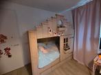 Steiger houten bed 3 slaap plaatsen, Ophalen of Verzenden, Zo goed als nieuw, Stapelbed