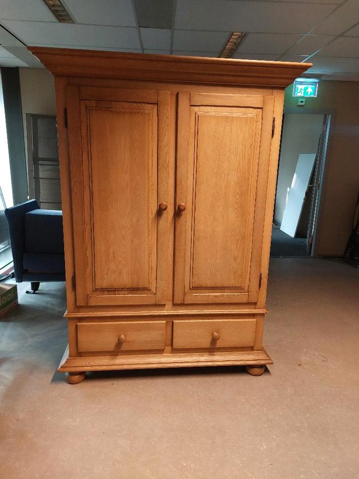 massief blank eiken brood-meiden-kamerkast ( 500897), Huis en Inrichting, Kasten | Overige, Ophalen