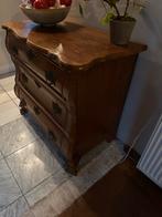 Antieke houten commode met 3 lades, Ophalen