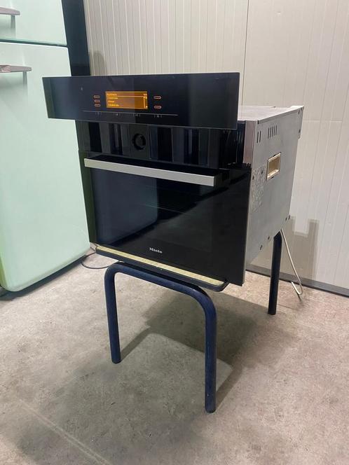 Miele Combi-stoomoven XL type: DGC5085XL BLACK EDITION, Witgoed en Apparatuur, Ovens, Refurbished, Inbouw, Oven met grill, 45 tot 60 cm