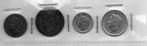 1,5,10,25 cent 1948 t, Postzegels en Munten, Munten | Nederland, Ophalen of Verzenden, Koningin Wilhelmina, 25 cent