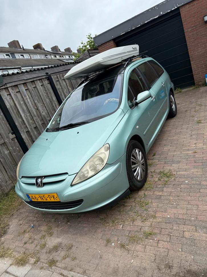 Peugeot 307 1.6 16V SW 2004 Groen, Auto's, Peugeot, Particulier, Benzine, C, Stationwagon, Handgeschakeld, Origineel Nederlands