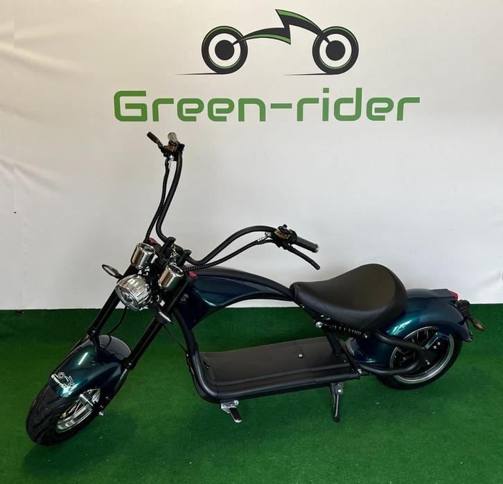 Nieuw! E-Chopper Mangosteen M1P - Green-Rider Biker, Fietsen en Brommers, Scooters | Overige merken, Nieuw, Maximaal 45 km/u, Elektrisch