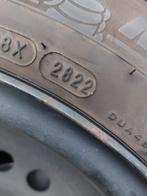 Winterbanden met velgen en doppen, Auto-onderdelen, Banden en Velgen, Ophalen, Gebruikt, Winterbanden, Band(en)