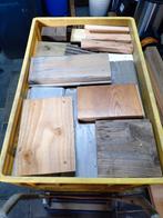 Houten Plankjes Balkjes brandhout stookhout hardhout., Tuin en Terras, Haardhout, Minder dan 3 m³, Ophalen, Overige houtsoorten