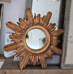 Vintage "Sunburst spiegel. Wordt verzonden uit Duitsland!!!!, Minder dan 50 cm, Gebruikt, Rond, Ophalen of Verzenden