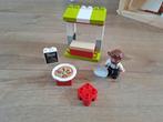 Lego Duplo pizza kraam bakker marktkraam 10927, Ophalen of Verzenden, Zo goed als nieuw