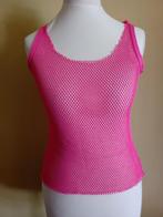 Netten Stof Top Neon Roze Maat XS Netjes Cyber Punk Shirt, Kleding | Dames, Tops, Ophalen of Verzenden, Roze, Zonder mouw, Maat 34 (XS) of kleiner