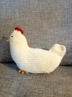 Gehaakte Kip Knuffel - 22 cm, Kinderen en Baby's, Speelgoed | Knuffels en Pluche, Ophalen of Verzenden, Nieuw, Overige typen