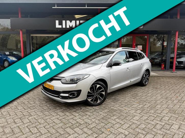 Renault Mégane Estate 1.2 TCe Bose Climate/Cruise/Navi/Pdc., Auto's, Renault, Bedrijf, Te koop, Mégane, ABS, Airbags, Airconditioning